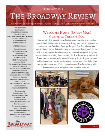 thumbnail of Broadway February 2019 Newsletter