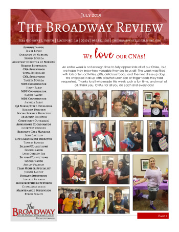 thumbnail of Broadway July 2019 Newsletter – FINAL