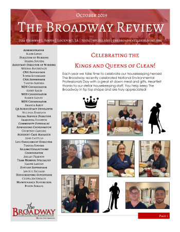 thumbnail of Broadway October 2019 Newsletter