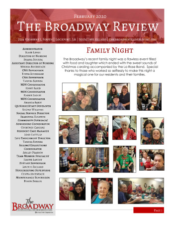 thumbnail of Broadway February 2020 Newsletter