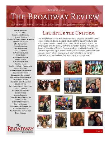 thumbnail of BELR March 2020 Newsletter